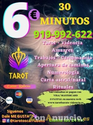 Consultas de tarot baratas y de calidad